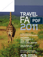 Travel Fair 2011 - PCC Community Education