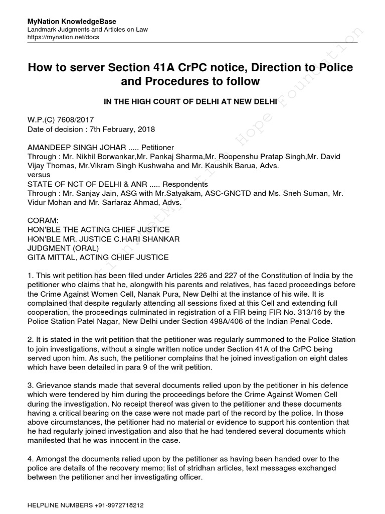 How To Server 41 A | PDF | Summons | Common Law