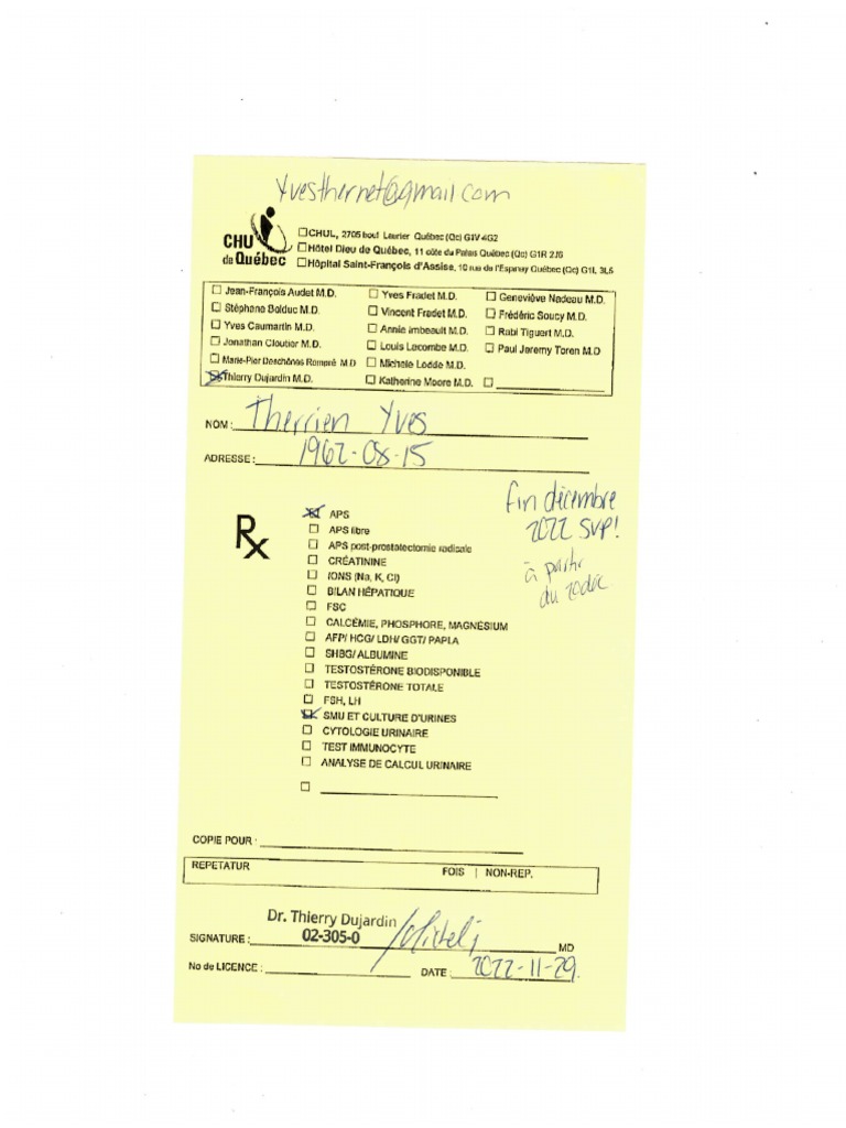 Prescription | PDF