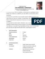 Curriculum Vitae - Decio Rabanal Cárdenas