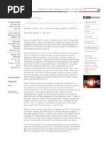 Xenakis - Nuits - Programme Note