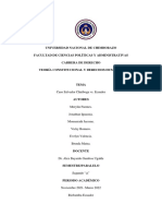 Caso Salvador Chiriboga vs. Ecuador