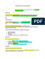 Fundamental Concepts of Laboratory Biosafety and Biosecurity and Classifications of Laboratory Biosafety According To Levels