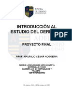Proyecto Final Introducción Al Derecho