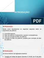 Correção do fator de potência: conceitos e legislação brasileira