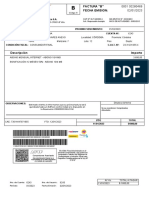 Fecha Emision: Factura "B": de Establecimiento Cascada Blanca S.A