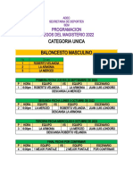 Juegos Docentes 2022 Programacion Final