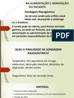 Enfermagem Na Alimentação e Hidratação Do Paciente