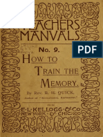 how to train memory00quic