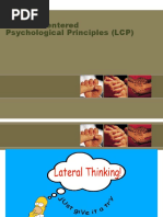 Learner-Centered Psychological Principles (LCP)