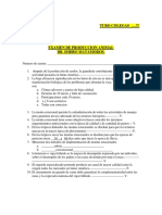 Exam Producc Animal. Ganado Lechero Matamorros Acuacultura Avicultura Porcino