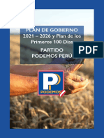 Podemos-Peru - Plan de Gobierno 2021 - 2026