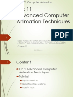 Lec11 Advanced Computer Animation Techniques - 2122