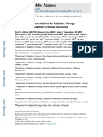 Consensus Recommendations For Radiation Therapy Contouring and Treatment of Vulvar Carcinoma Gaffney 2016