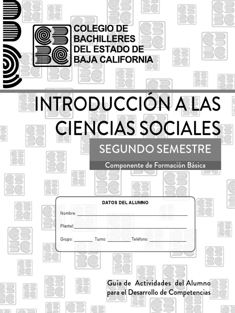 Libro Introducción A Las Ciencias Sociales 2021 1 Pdf Plan De