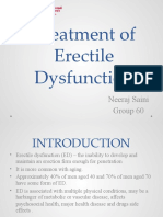 Treatment of Erectile Dysfunction