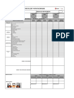 Formato Checklist Montacargas