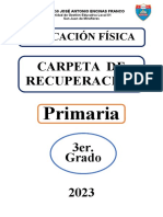 3er Grado - Carpeta de Recuperacion 2022 Primaria