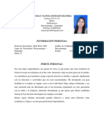 Perfil profesional Nicolle Vanessa Hurtado Mayorga busca empleo
