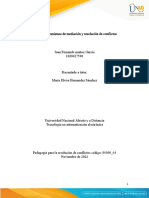 Mecanismos resolución conflictos familiares