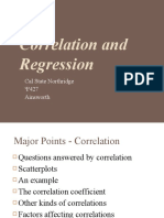 UNIT IV - Correlation and Regression