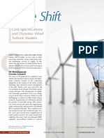 Code Shift - Grid Specifications and Dynamic Wind Turbine Models