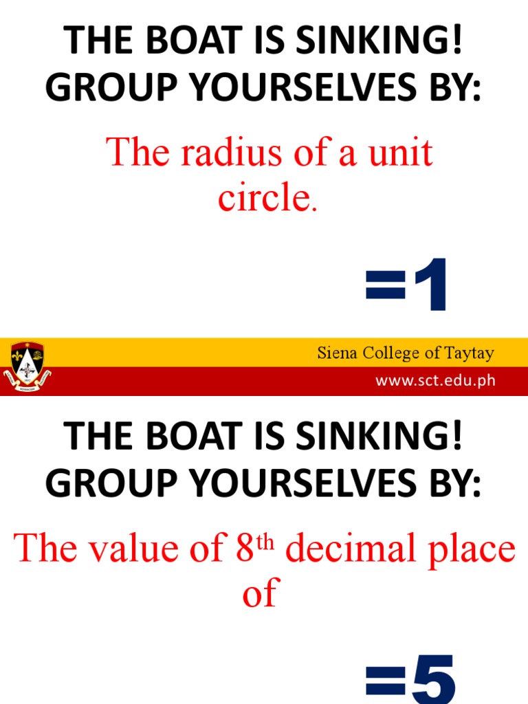 The Boat Is Sinking! | PDF | Polynomial | Abstract Algebra
