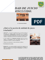 Nulidad de Juicio Concluido Lic. Carlos Ramos Miranda