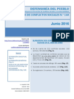 48reporte Mensual de Conflictos Sociales 148 Junio 2