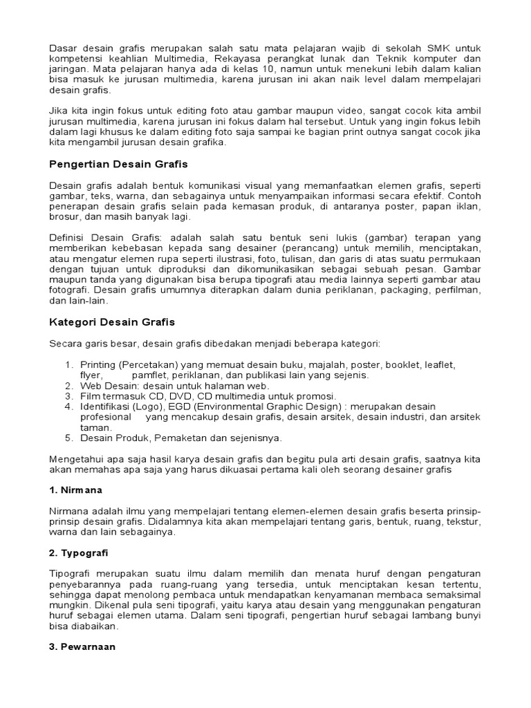 Materi Dasar Desain Grafis 2 Pdf