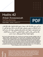 Hadits 42 Arbain Annawawiyah