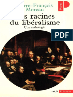 Les Racines Du Libéralisme Une Anthologie by Pierre-François Moreau