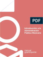 Introducción a la Administración Pública Mexicana