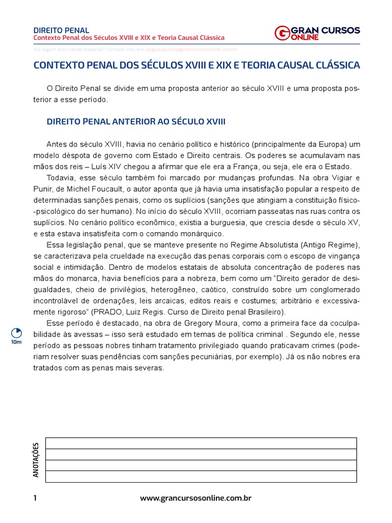 Resumo Direito Penal Parte Geral Prof Demerval Pdf Direito