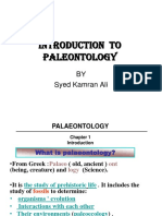 Introduction To Palaeontology 1,2,3