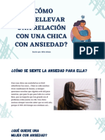 Cómo sobrellevar una relación con una chica ansiosa