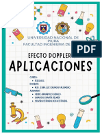 Monografia Sobre Efecto Doppler y Aplicaciones