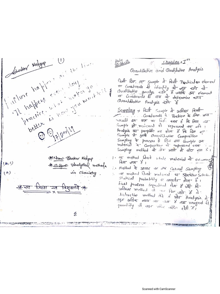 Chemistry Notes 5th Sem Pdf