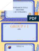 Research Title Defense PPT Format