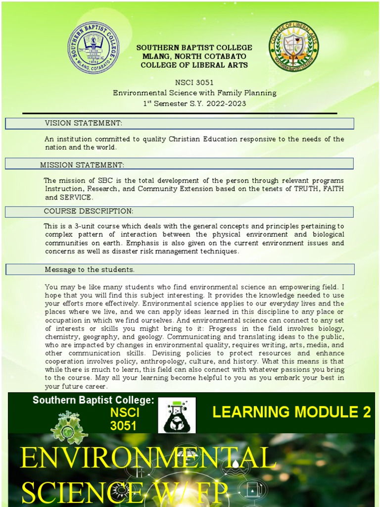 Biodiversity Conservation Lesson Plan | PDF | Environmental Impact ...