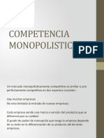 COMPETENCIA MONOPOLISTICA Expo