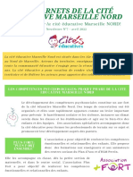Newsletter Cité Éducative Marseille Nord - Avril 2022