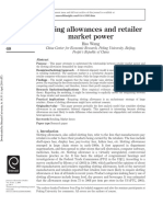 R3 - Slotting Allowances and Retailer Market Power