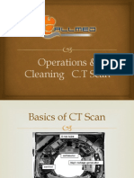 Operations & Cleaning CT Scan