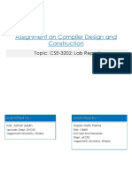Compiler Design and Construction Lab Manual