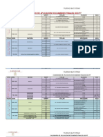 Calendario Evaluacones Finales 2023 P7 Matutino