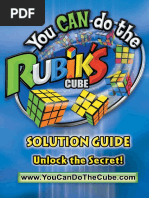 4x4 Rubik's Cube Solution Manual | PDF | Polytopes | Puzzles