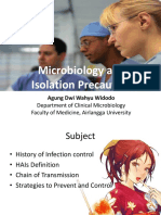 Microbiology and Isolation Precaution, Dr. Agung, HISSI Jatim