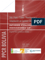 Bolivia-Informe Evaluacion Cif Rev - PPCR 30.06.16