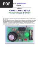 POPTRONICS Capacitance Meter